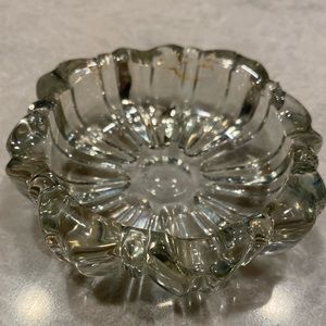 Delicate blooming vintage ashtray